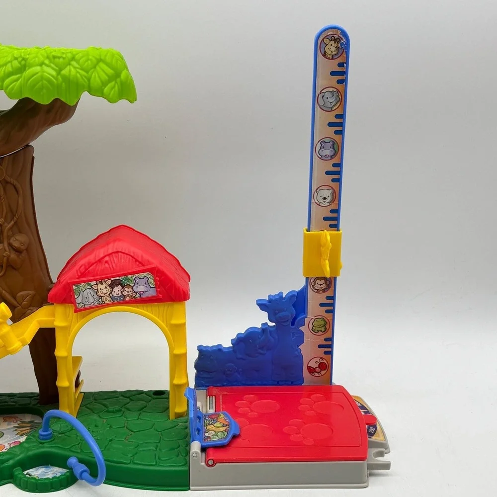 Fisher-Price Little People Big Animal Zoo Treehouse Playset CHF55 Vintage Toy